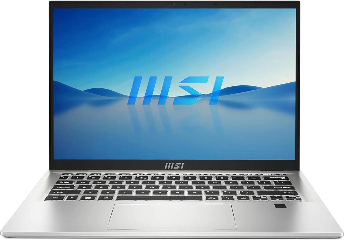 Ноутбук MSI Prestige 14 EVO B13M-635US 14", IPS, Intel Core i5 13500H 2.6ГГц, 12-ядерный, 32ГБ LPDDR5, 1ТБ SSD,  Intel Iris Xe graphics, Windows 11 Pro, серебристый [9s7-14f122-635]